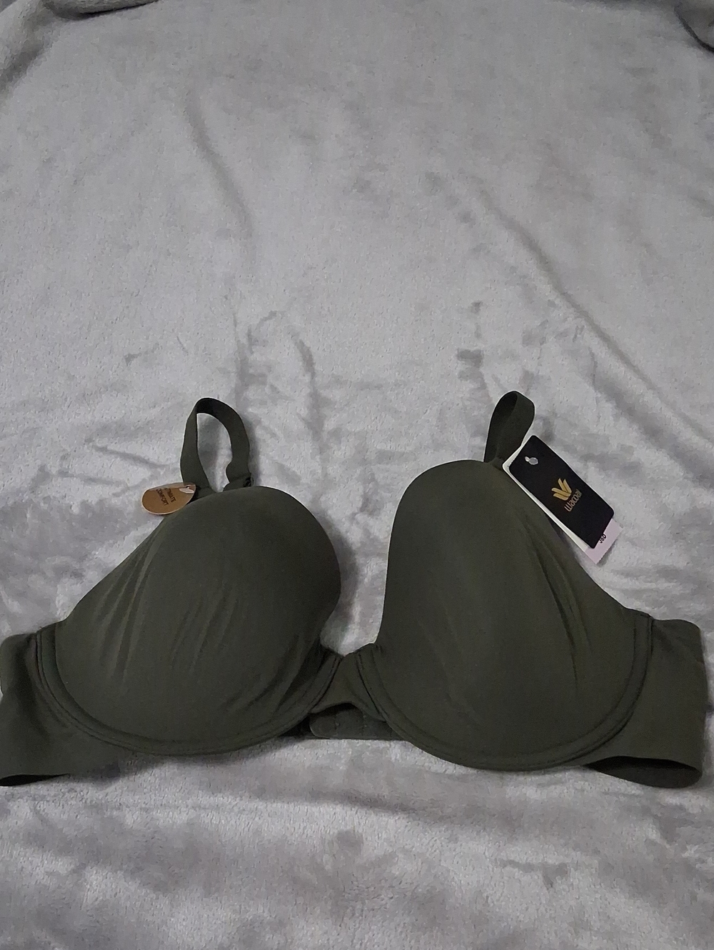 Wacoal Olive Green Molded T-Shirt Ultimate Comfort Bra 36D